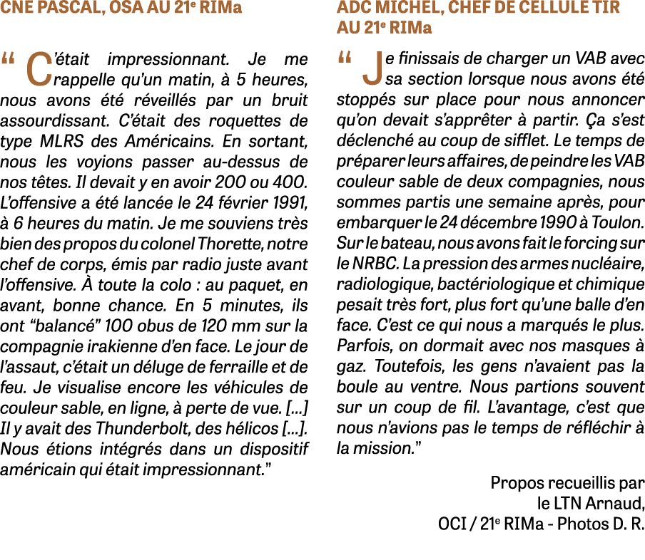 cne pascal, osa au 21e rima   C était impressionnant  Je me rappelle qu un matin, à 5 heures, nous avons été réveillé   