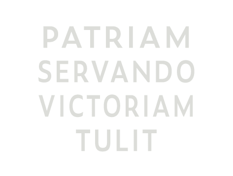 PATRIAM SERVANDO VICTORIAM TULIT