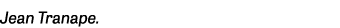Jean Tranape 