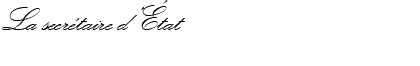 La secr taire d’ tat