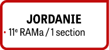 JORDANIE • 11e RAMa / 1 section