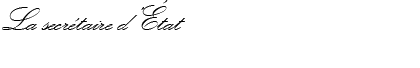 La secr taire d’ tat