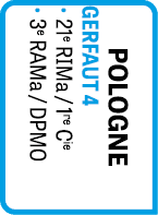 POLOGNE GERFAUT 4 • 21e RIMa / 1re Cie • 3e RAMa / DPMO