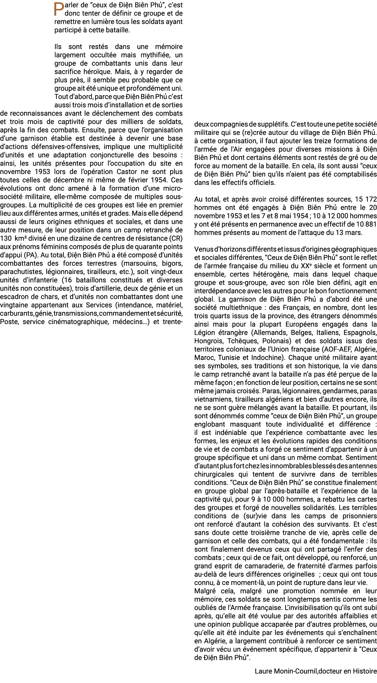 Parler de “ceux de i n Bi n Ph ”, c’est donc tenter de d finir ce groupe et de remettre en lumi re tous les soldats ...