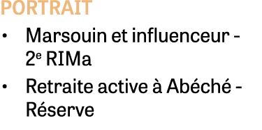 PORTRAIT • Marsouin et influenceur - 2e RIMa • Retraite active  Ab ch  - R serve