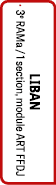 Liban • 3e RAMa / 1 section, module ART FFDJ