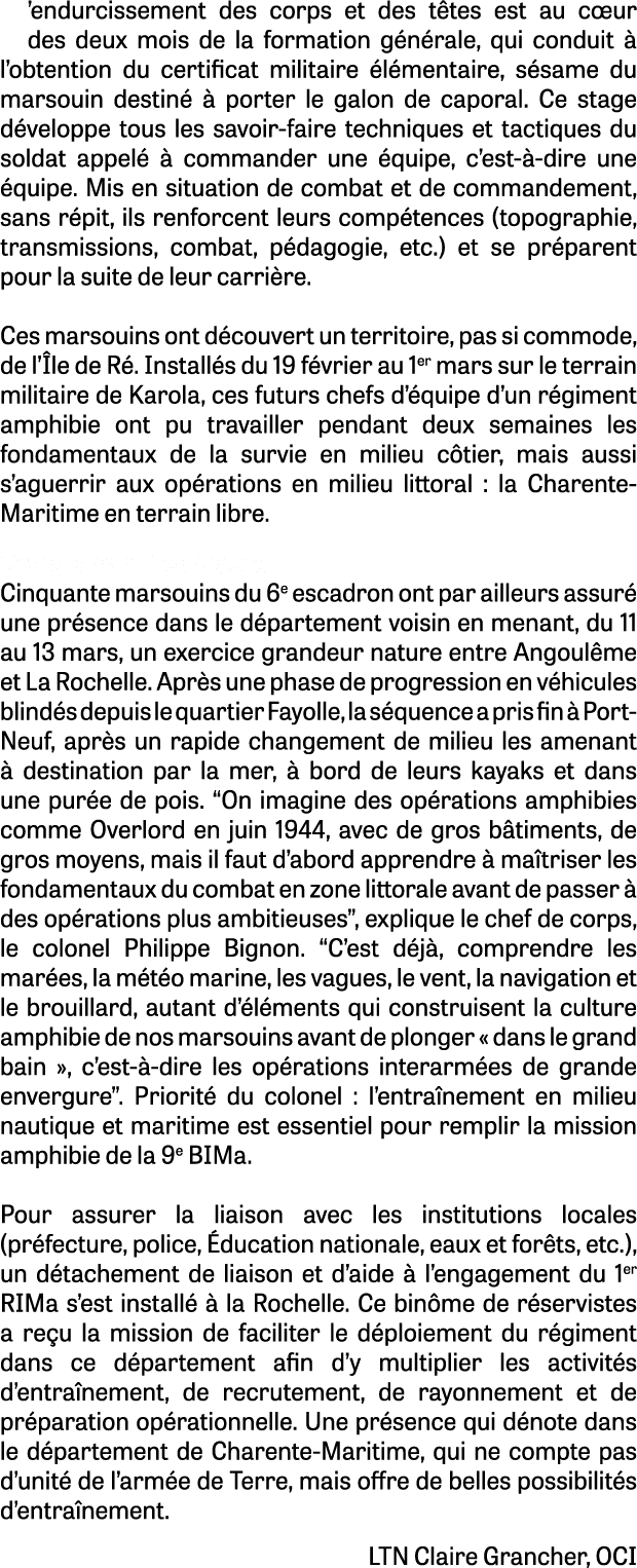 L’endurcissement des corps et des t tes est au c ur des deux mois de la formation g n rale, qui conduit  l’obtention...