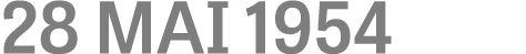28 MAI 1954