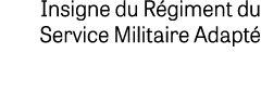 Insigne du R giment du Service Militaire Adapt 