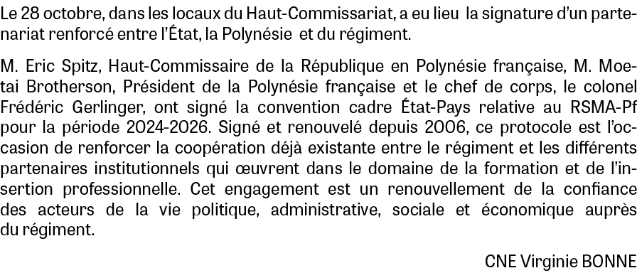 Le 28 octobre, dans les locaux du Haut Commissariat, a eu lieu la signature d’un partenariat renforc entre l’ tat, l...