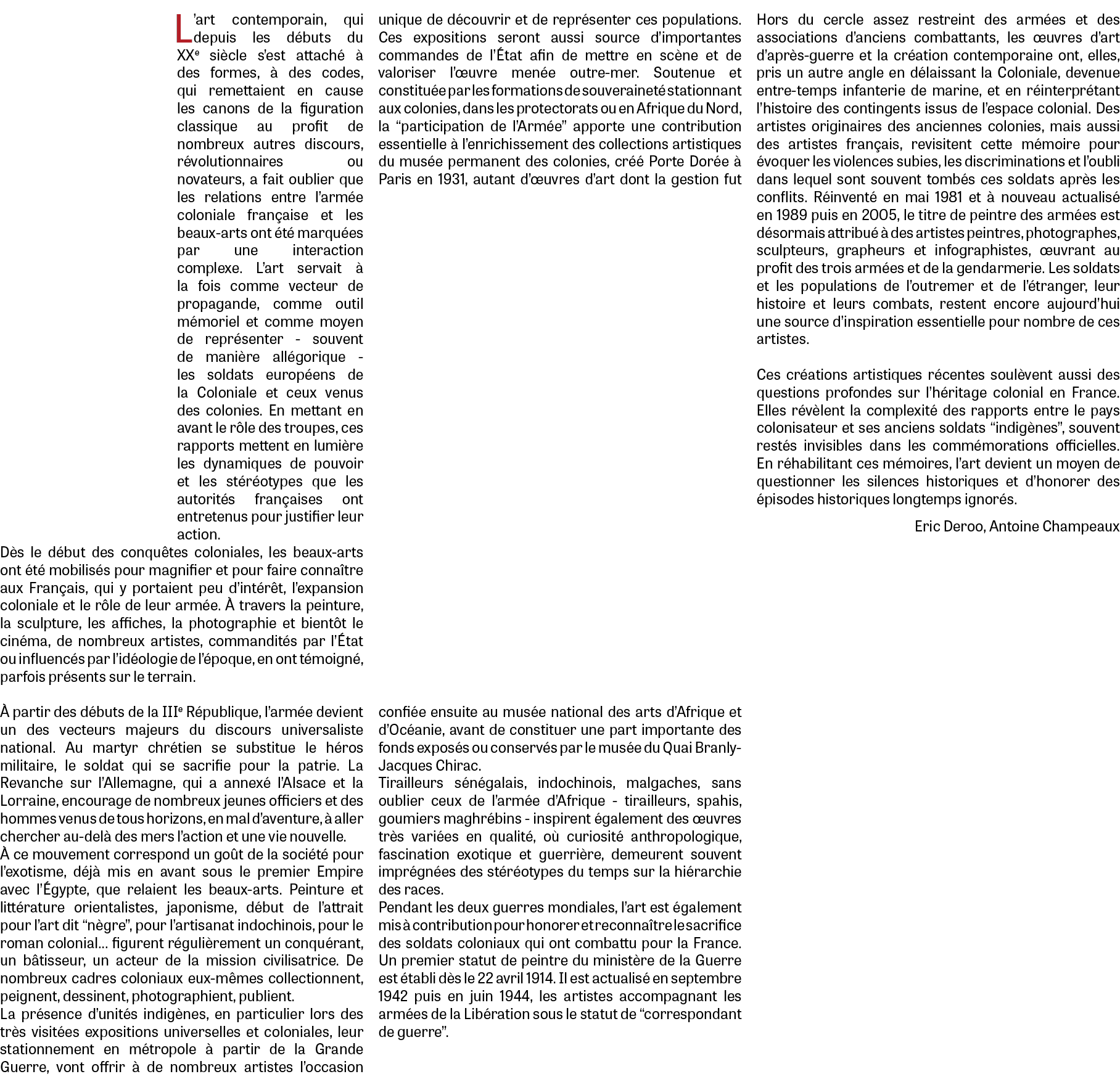 L’art contemporain, qui depuis les d buts du XXe si cle s’est attach   des formes,   des codes, qui remettaient en c...