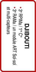 DJIBOUTI • 3e RPIMa / 1re Cie • 3e RAMa / un module ART Sol sol et multi capteurs