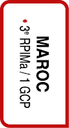 MAROC • 3e RPIMa / 1 GCP