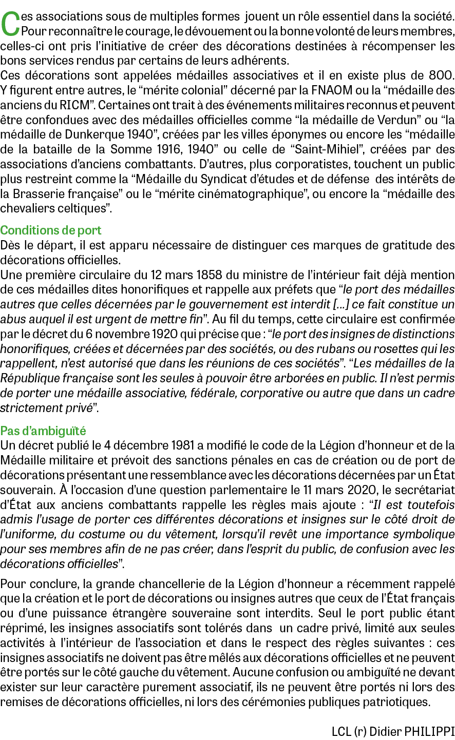 Ces associations sous de multiples formes jouent un r le essentiel dans la soci t . Pour reconna tre le courage, le d...