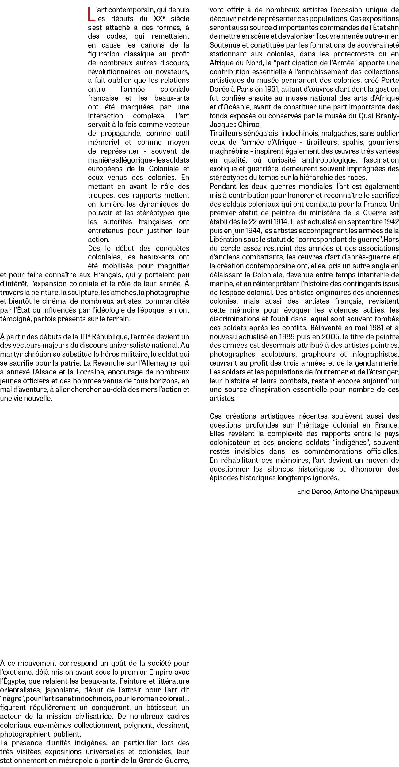 L’art contemporain, qui depuis les d buts du XXe si cle s’est attach   des formes,   des codes, qui remettaient en c...
