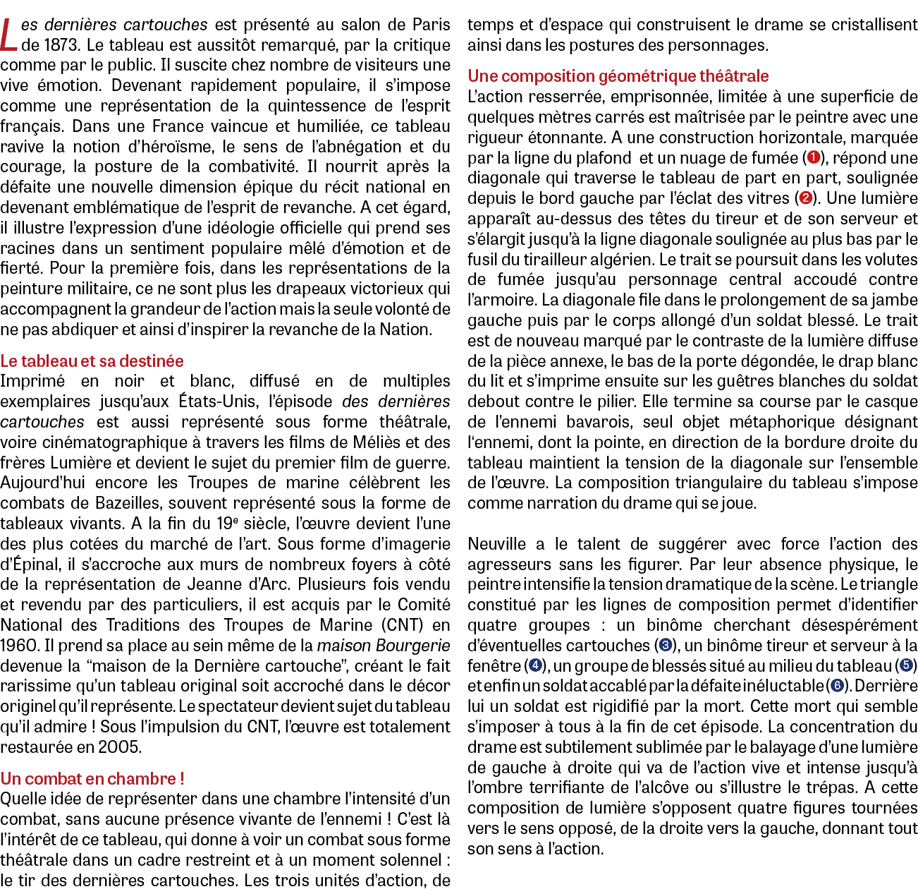 Les derni res cartouches est pr sent au salon de Paris de 1873. Le tableau est aussit t remarqu , par la critique co...