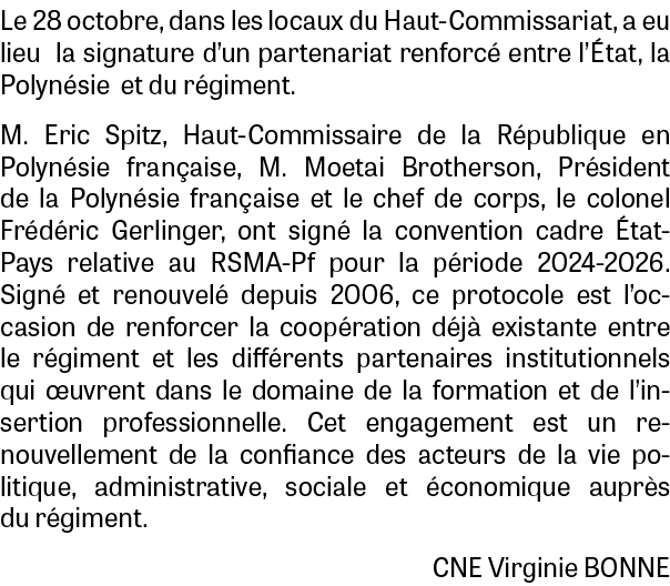 Le 28 octobre, dans les locaux du Haut Commissariat, a eu lieu la signature d’un partenariat renforc entre l’ tat, l...