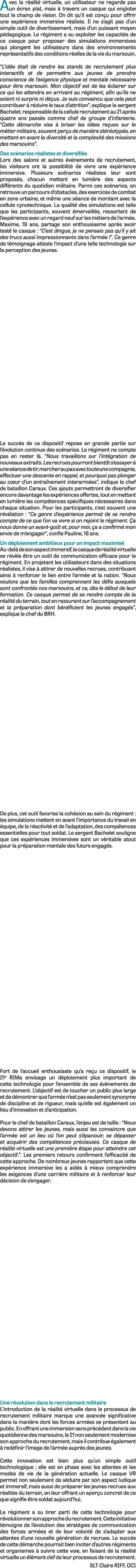 Avec la r alit virtuelle, un utilisateur ne regarde pas un  cran plat, mais   travers un casque qui englobe tout le ...