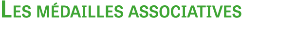 Les m dailles associatives