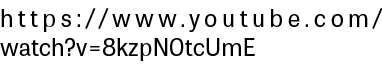 https://www.youtube.com/watch?v=8kzpN0tcUmE