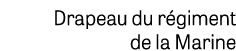 Drapeau du r giment de la Marine