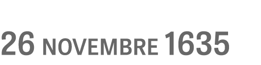 26 novembre 1635