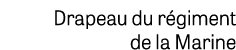 Drapeau du r giment de la Marine