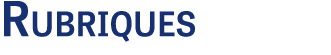 Rubriques