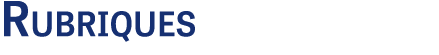Rubriques