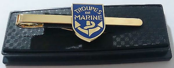 Pince cravate TDM bleu