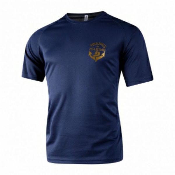 T-shirt easyclim bleu TDM