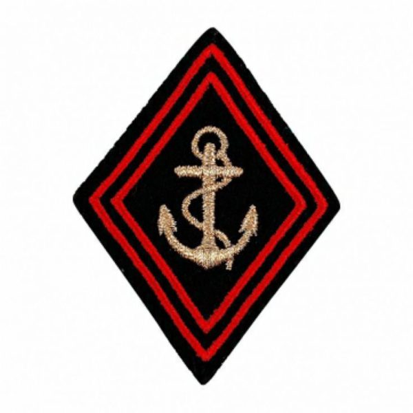 Ecusson losange doré
