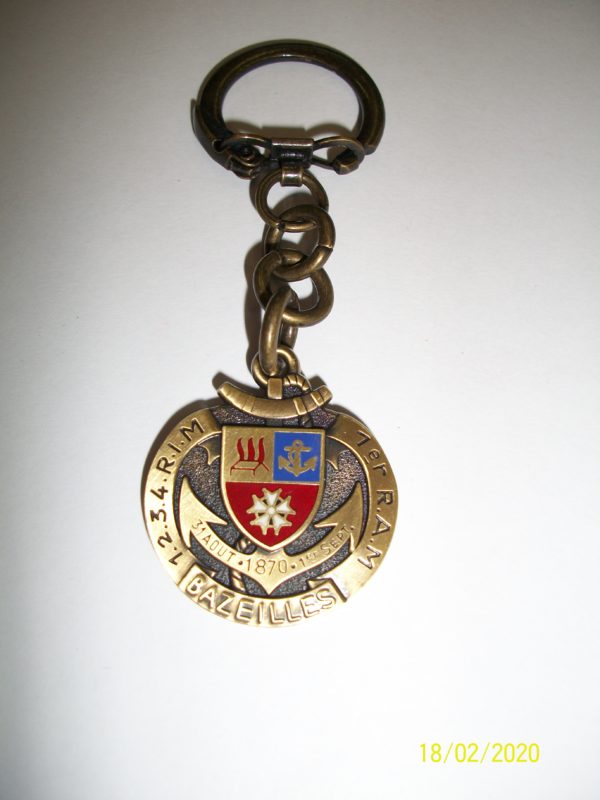 Porte clefs division bleue Bazeilles