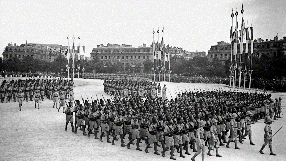 1. mai juin 1940 Organisation des troupes coloniales à la veille de