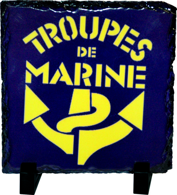 Ardoise 15cmX15cm sur chevalet de présentation "TDM"