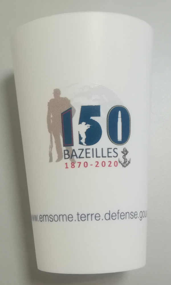 Ecocup "gobelet" 150ème anniversaire des combats de Bazeilles