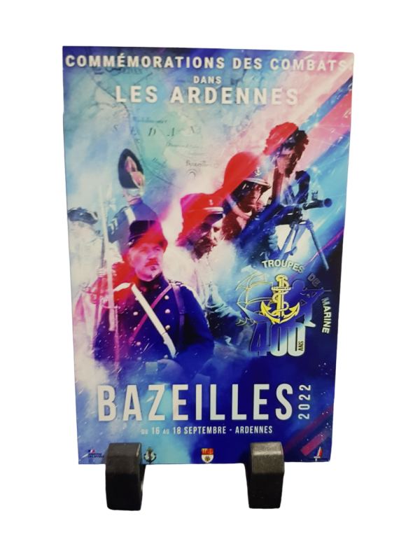Tableau reproduction "400 ans" 13x10. Vendu sans support