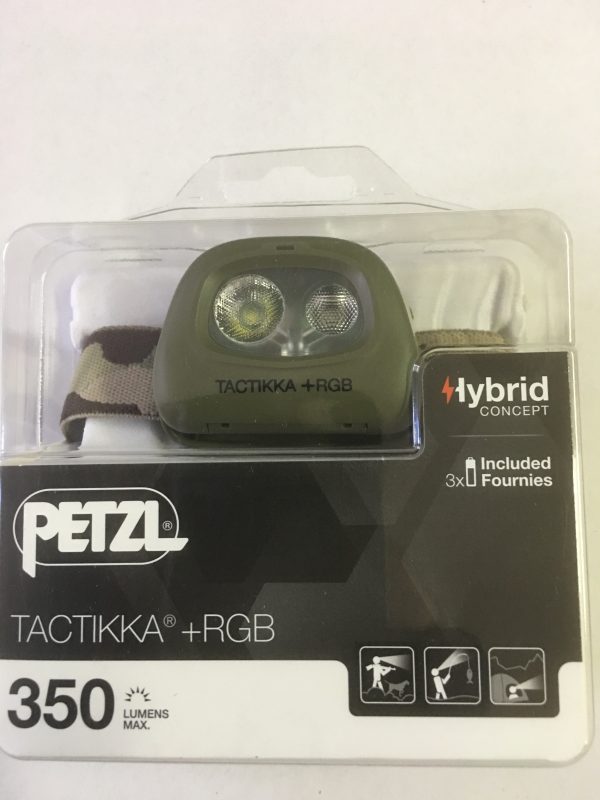 LAMPE FRONTALE PETZL F TAKTIKKA +RGB