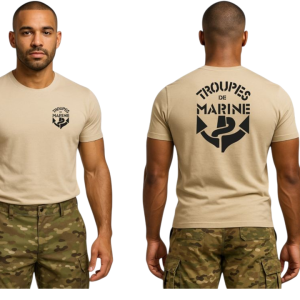Tee shirt TDM coton coyote