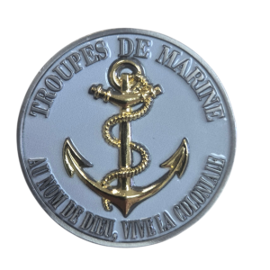 Médaille 40mm Bazeilles finition argent