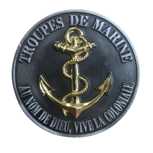 Médaille 40mm Bazeilles finition gris