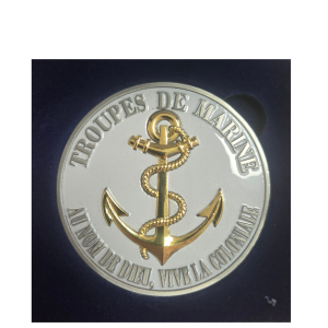 Médaille 70mm Bazeilles finition argent