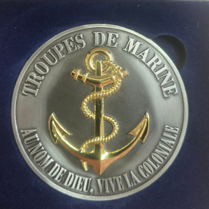Médaille 70mm Bazeilles finition gris
